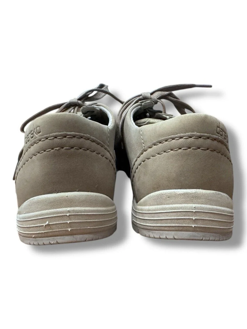 Dansko Leela Sneaker Taupe Brown Nubuck Comfy Athletic Shoe Women’s EU 39 US 8.5